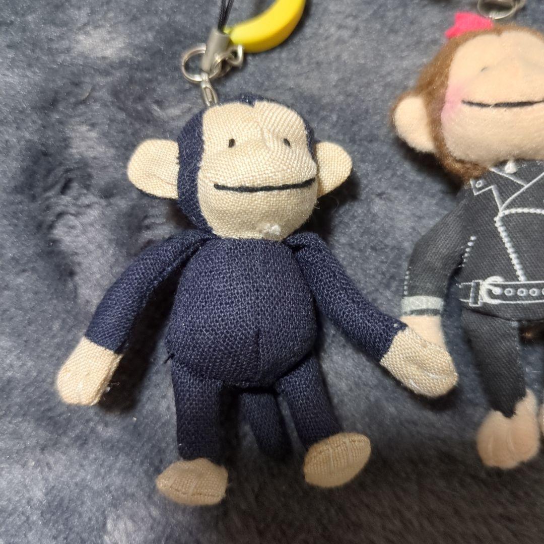 バナナチッピー ロッカー ネイビー マスコット キーホルダー