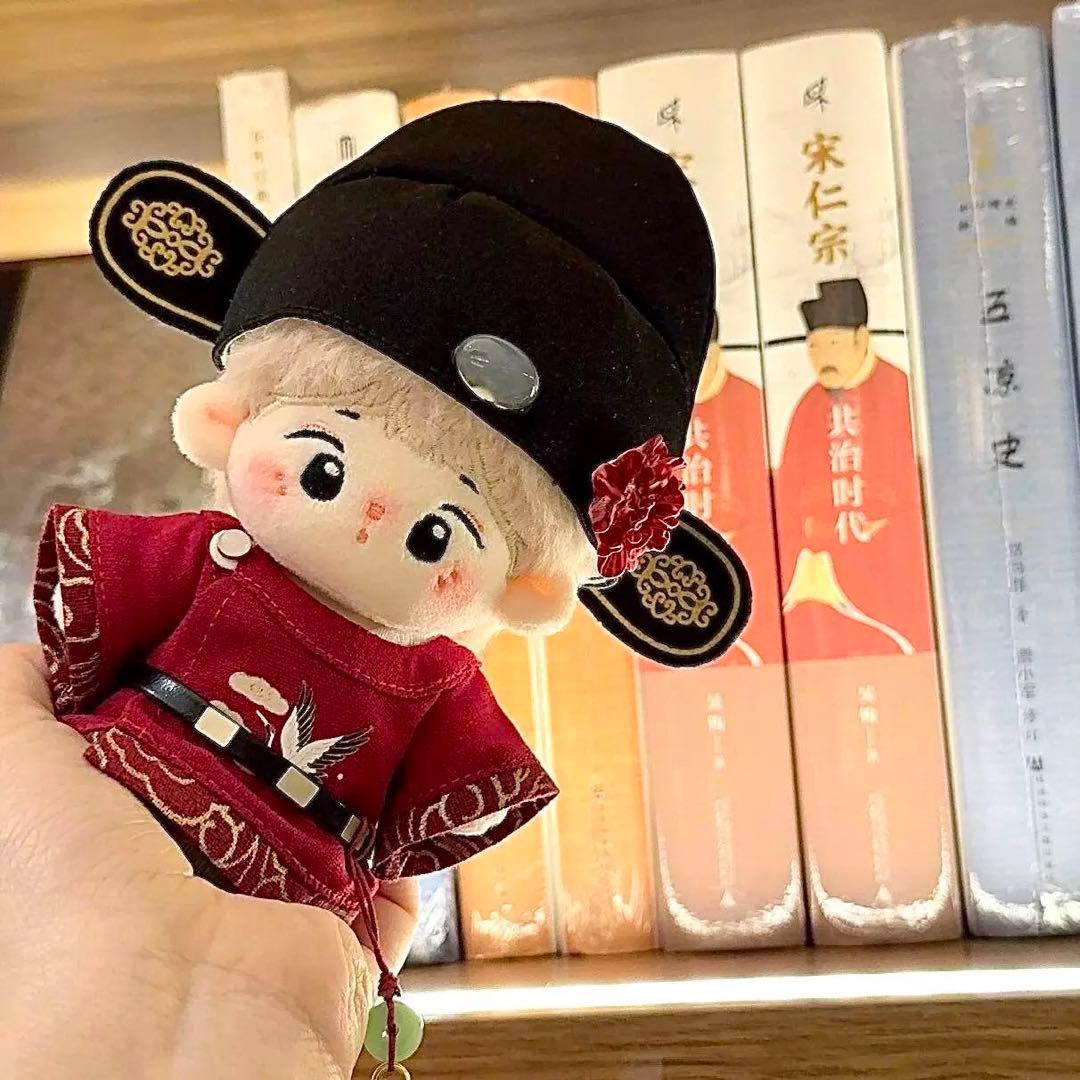 10cm 中華服 状元服 ぬいぐるみ 着せ替え 専用衣装（王一博 肖戦
