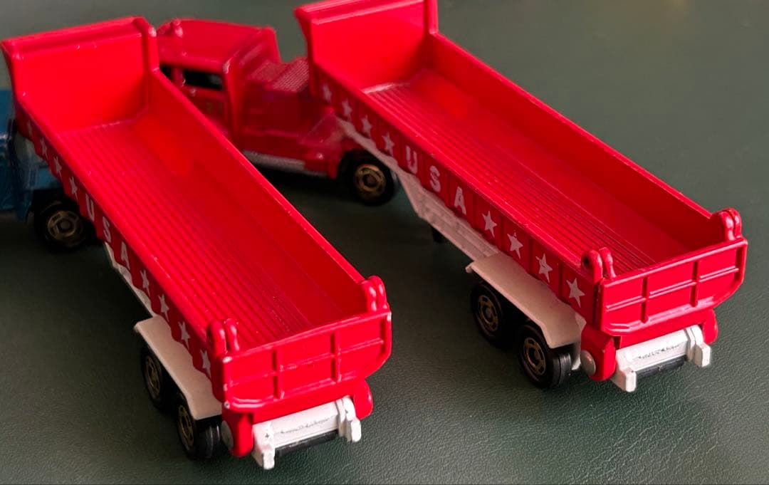 ロングトミカ ダイヤモンドレオ ダンプトレーラー 2台セット