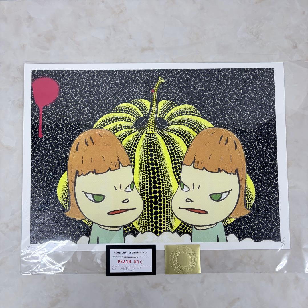 DEATH NYC 奈良美智 世界限定100枚 現代アート 直筆サイン - メルカリ