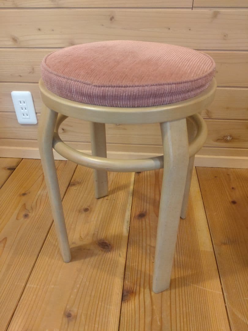 秋田木工　スタッキング　曲木スツール　ブナ材　2脚セット　1990年代