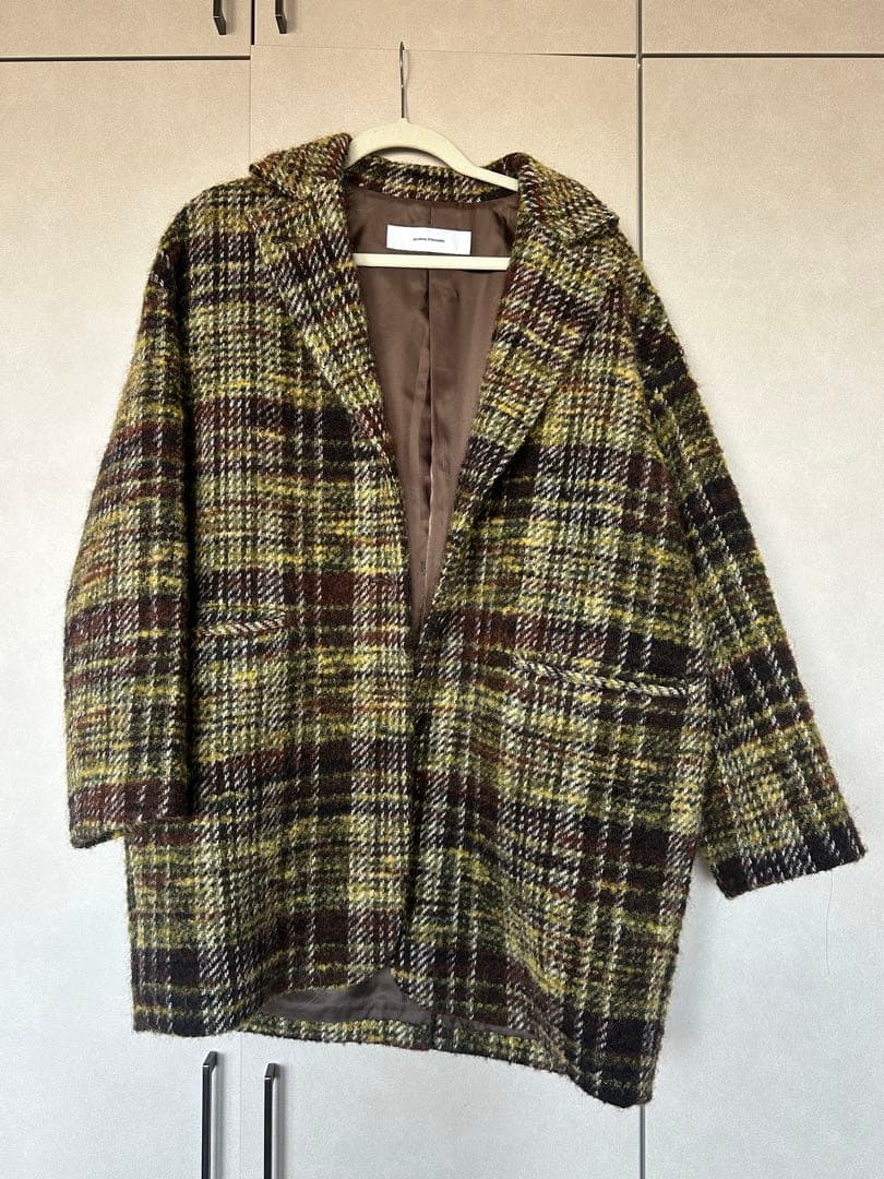 美品 2023 JOURNAL STANDARD ループツイードテーラーコート - メルカリ