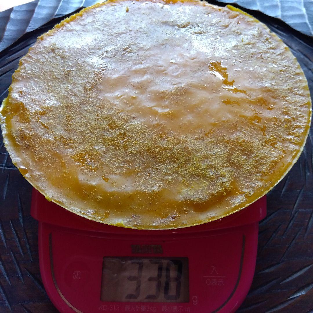 神戸ミツロウ　日本蜜蜂の蜜蝋337グラム