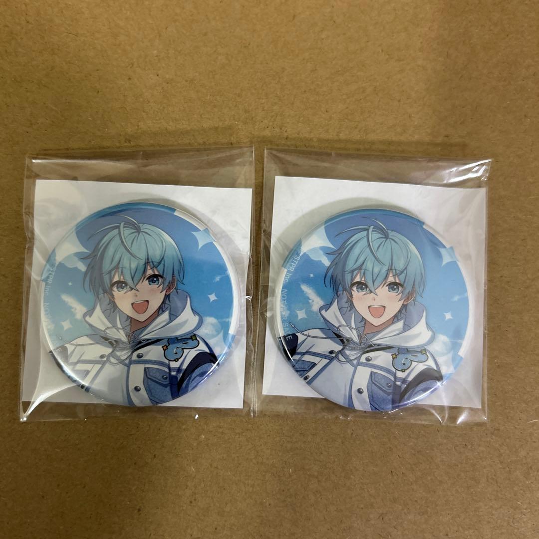 ころんくん 空色エンドロール 缶バッジ ノベルティ すとぷり ころん 缶