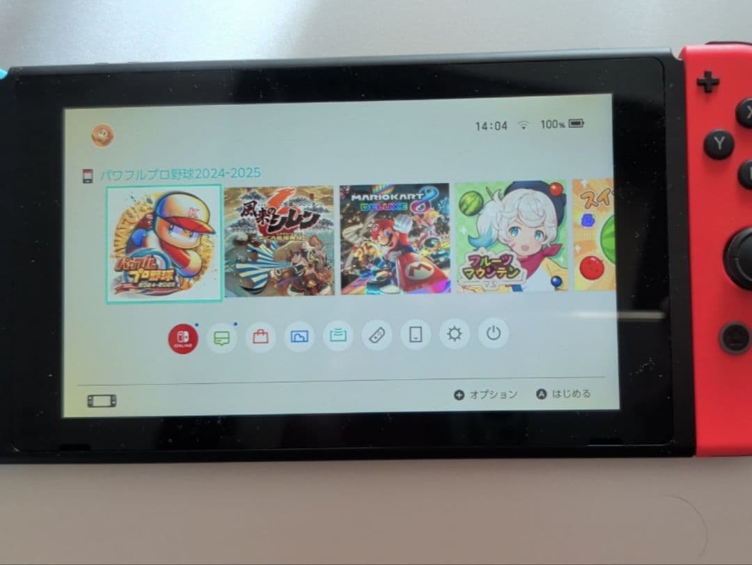 Nintendo Switch本体　箱無し/画面黄ばみあり
