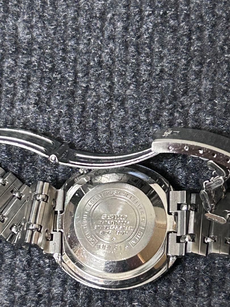 SEIKO DX 自動巻き時計 シルバー