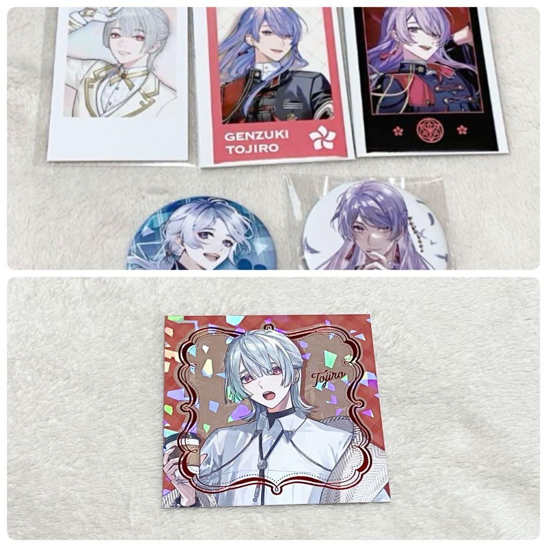 VΔLZ 2周年記念 缶バッジ：AGF：三華の樂 チェキ 特典 弦月藤士郎