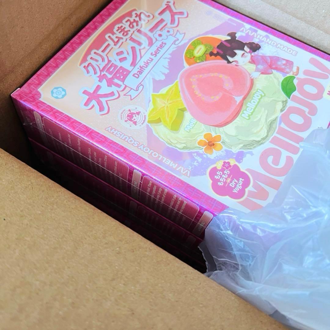3個セット 未開封 Mellojoyメロジョイ クリームまみれ大福シリーズ