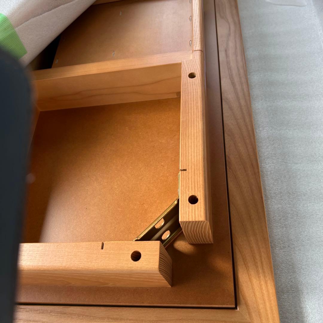 日本製　手打麻雀卓　ホワイトアッシュ材　※スクエアボード無し