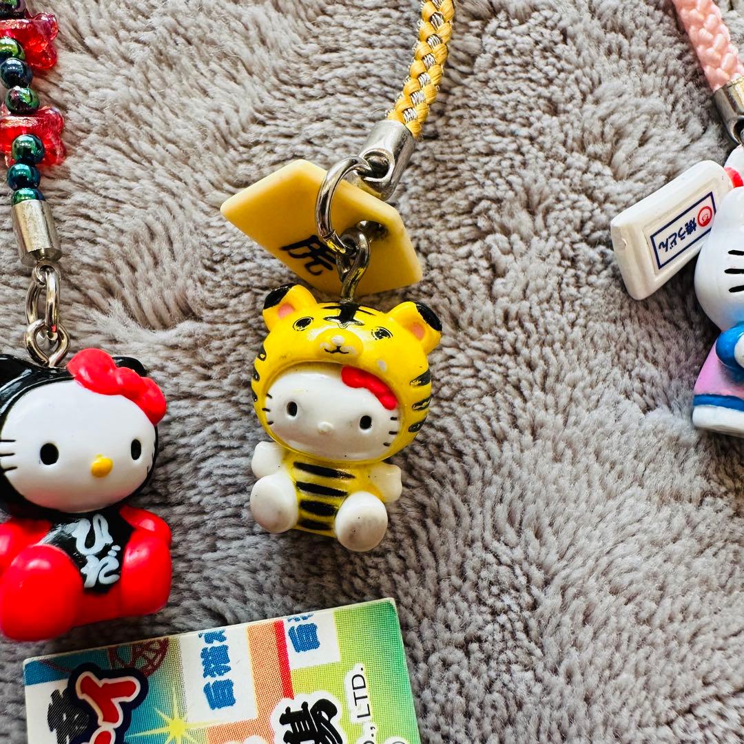 ご当地キティ　根付けストラップ　シャープペンシル　まとめ売り　26点セット