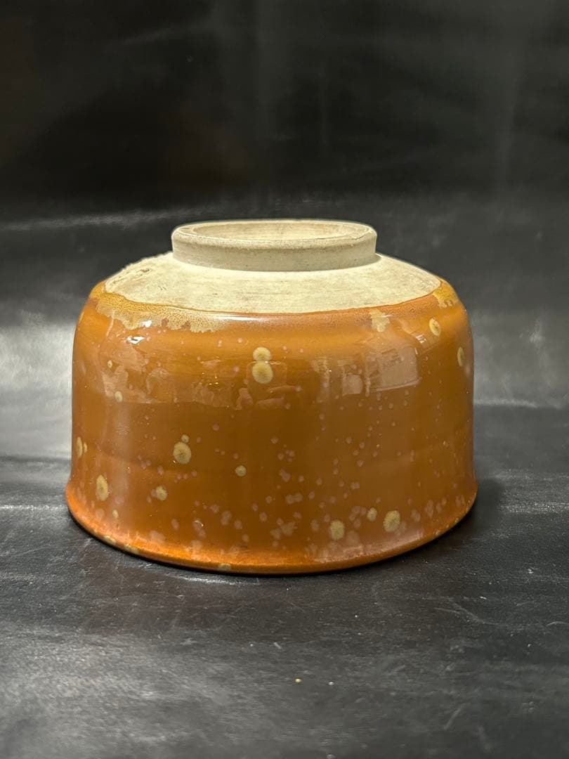 究極の美◾️蔵からコゲ茶色の釉薬に黄金の紋様が浮かび