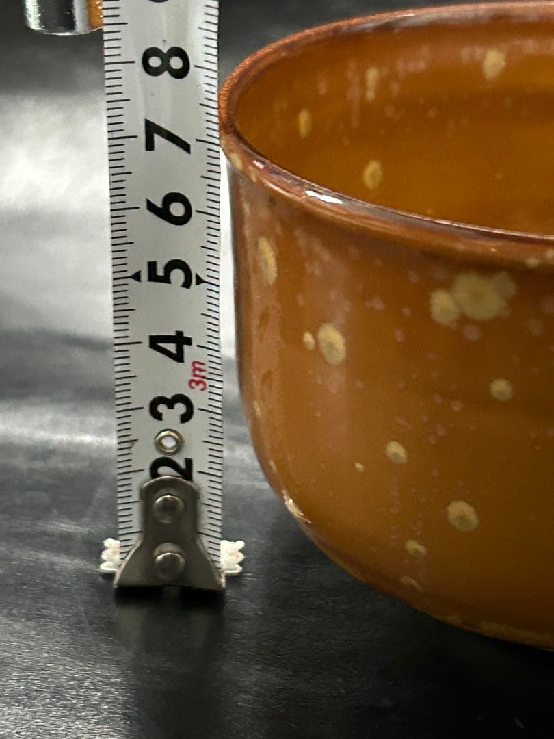 究極の美◾️蔵からコゲ茶色の釉薬に黄金の紋様が浮かび