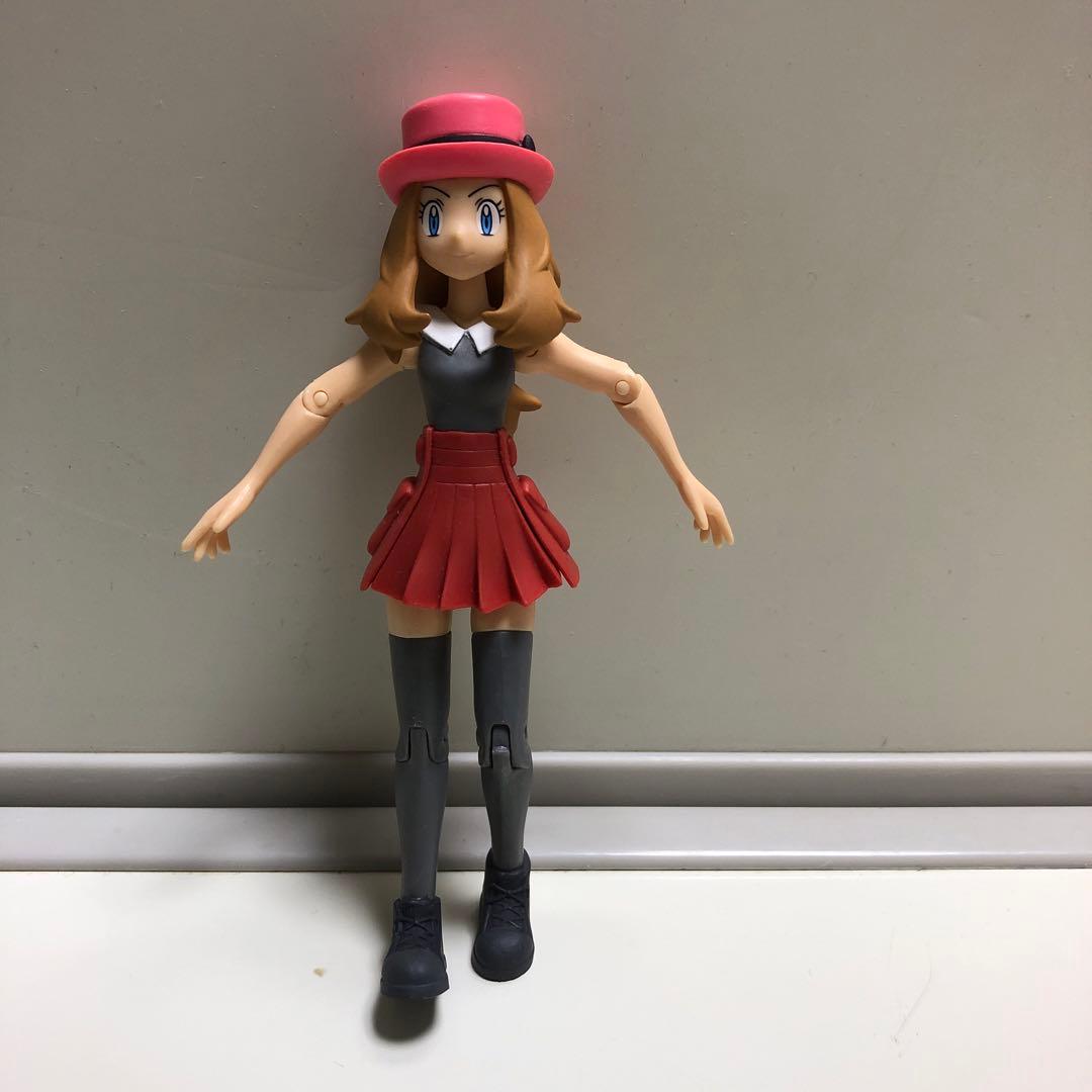 ポケモンサトシとセレナのフィギュアです。