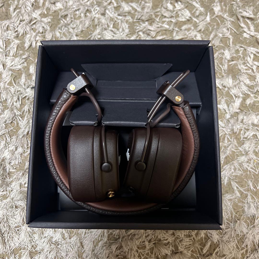 国内正規品】【美品】Marshall major V ヘッドホン ブラウン