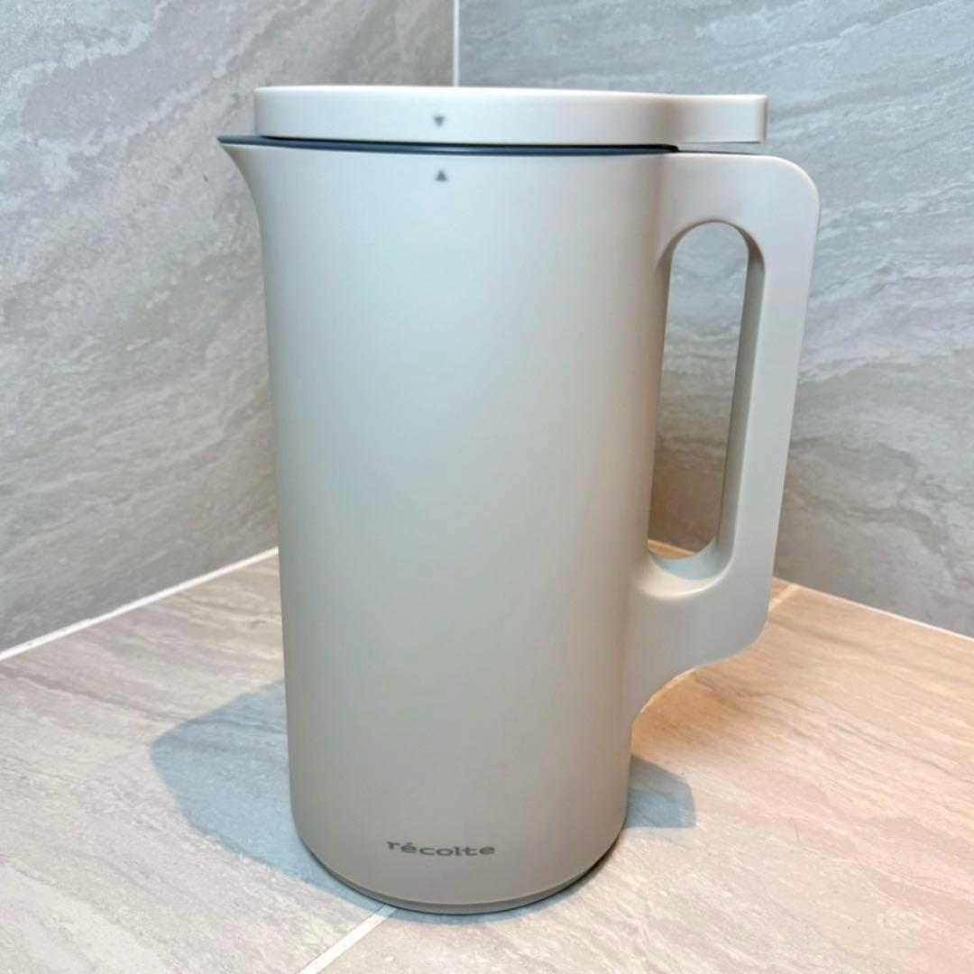 美品】recolte レコルト 自動調理ポット クリームホワイト rsy-2