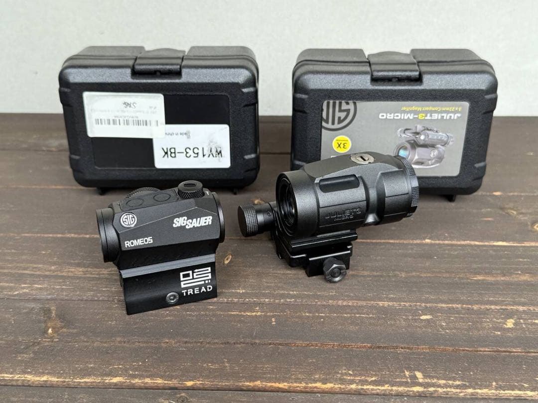 SIG SAUER ROMEO5タイプ JULIET3MICROタイプ セット