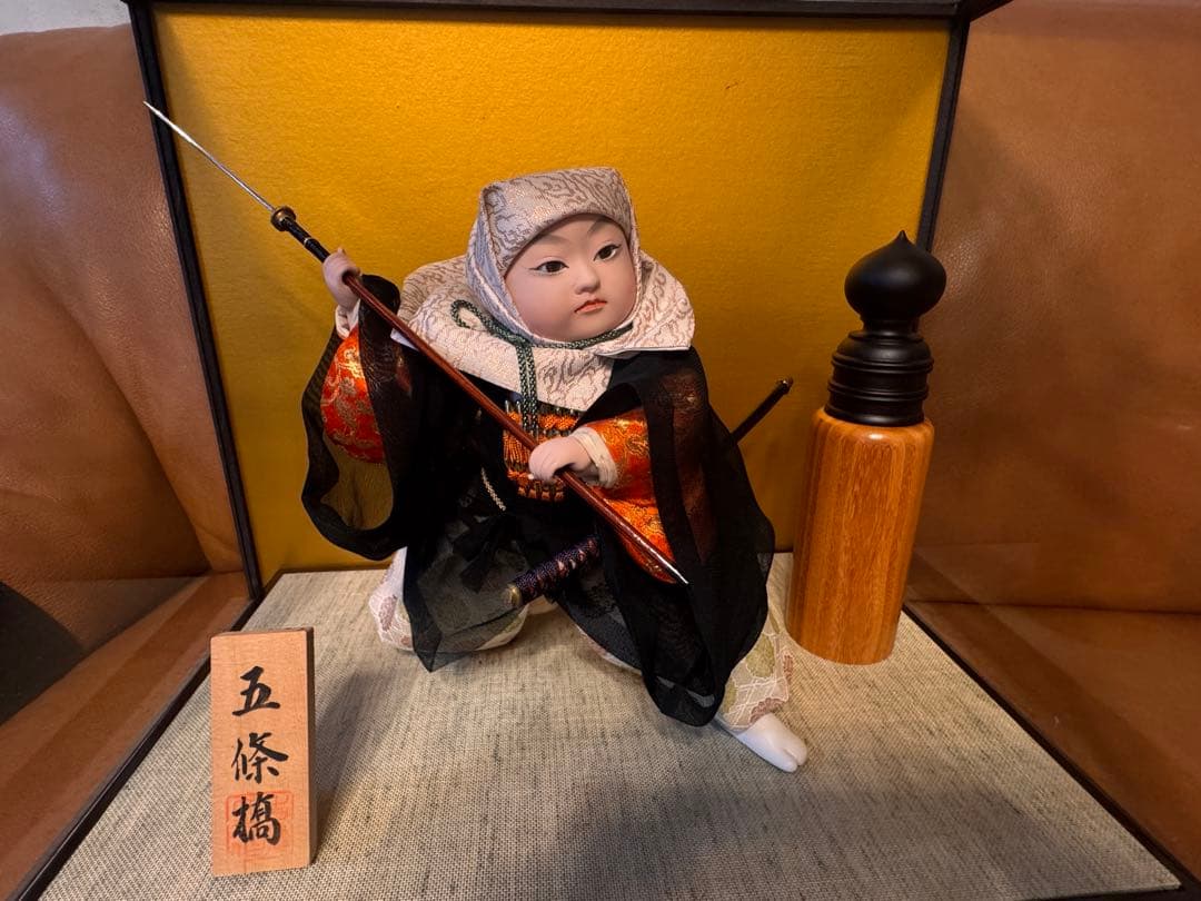 交渉可❗️子供の日！五月人形 お祝ケース飾 子供大将 弁慶
