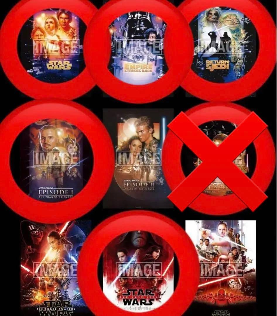 STAR WARSハッピーくじ　ラスト賞 アクリルレイヤードパネル、SP A B