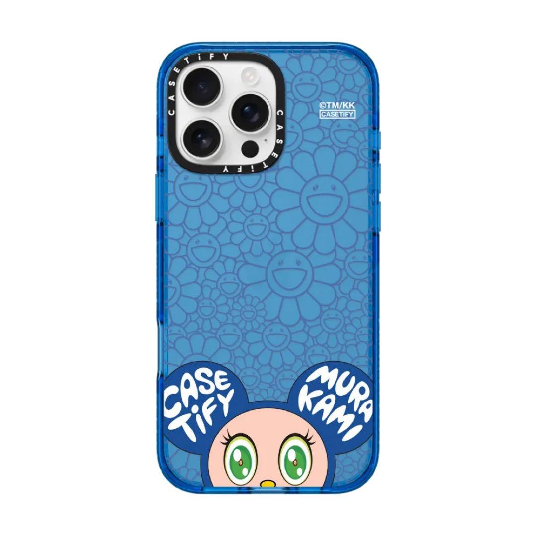 CASETiFY iPhone 16 Pro Max 村上隆 限定ケース ブルー - メルカリ