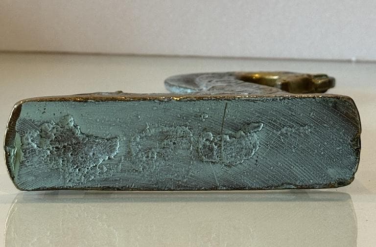 古代ギリシャ スパルタ ブロンズ製 馬の像 幾何学時代 レプリカ