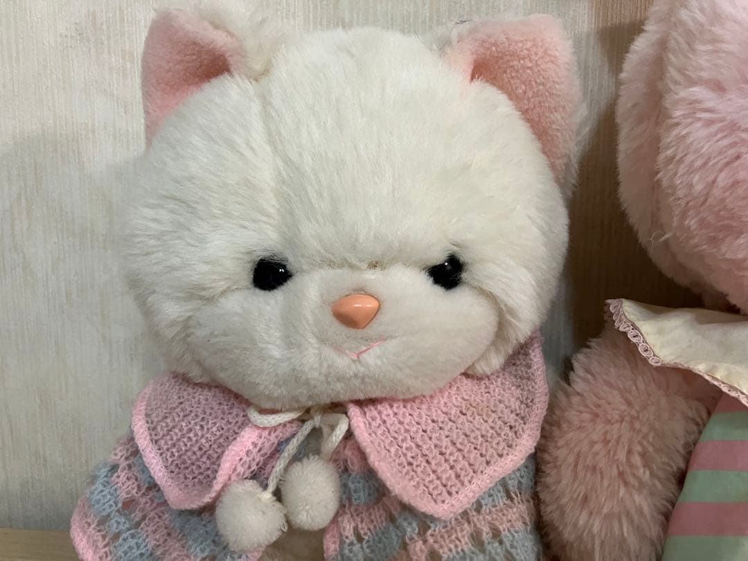 吉徳　昭和レトロぬいぐるみ　ネコ