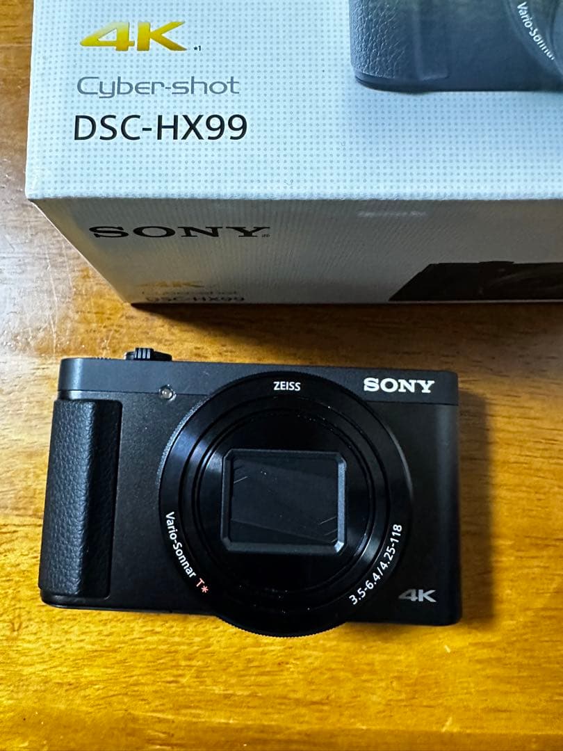 美品 ソニーdsc-hx99 箱&保証書、純正ケース、sdカード、参考本付