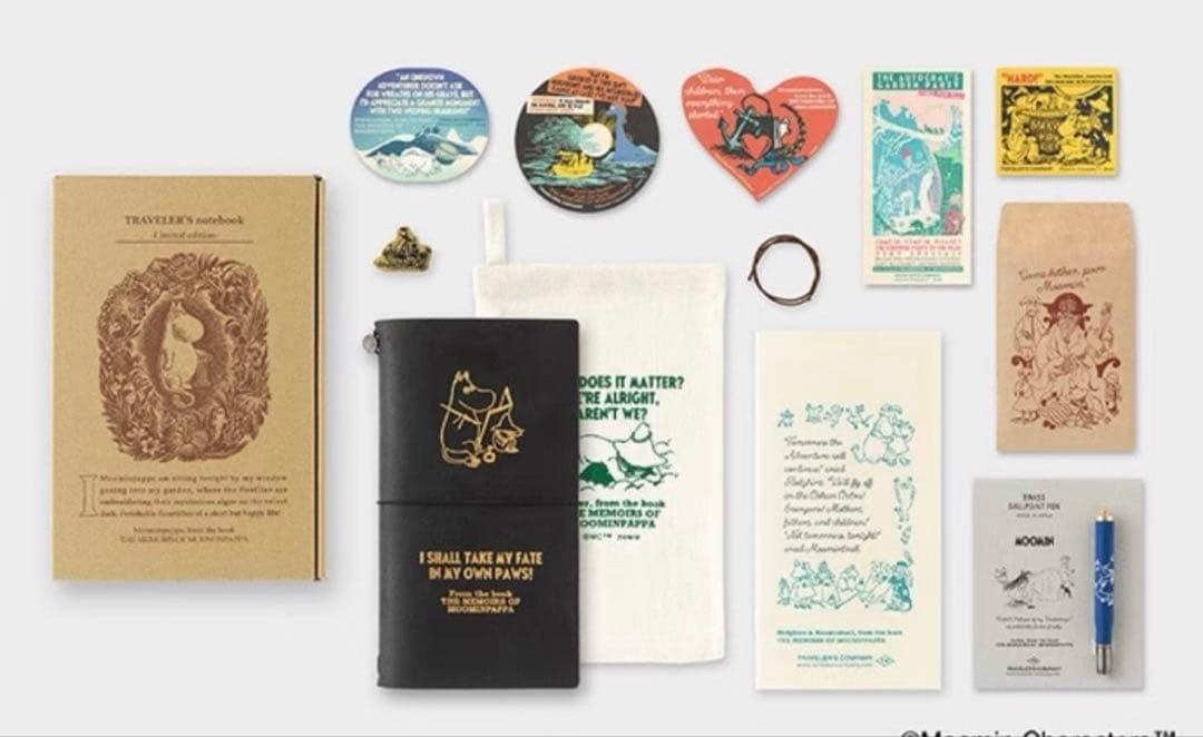 トラベラーズノート 限定セット MOOMIN パパの思い出 - メルカリ