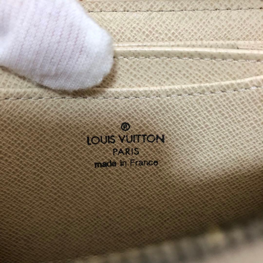 ピロkunルイヴィトン ダミエ アズール ジッピー•パース