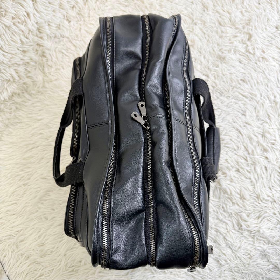 POLARE ORIGINAL 本革 ビジネスバッグ 17インチPC 黒