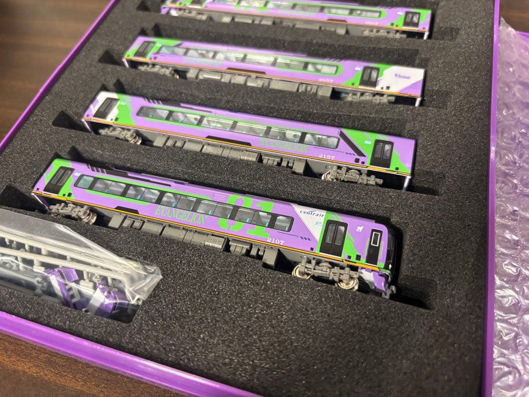 【限定品】名鉄2000系エヴァンゲリオン特別仕様ミュースカイ 4両編成セット