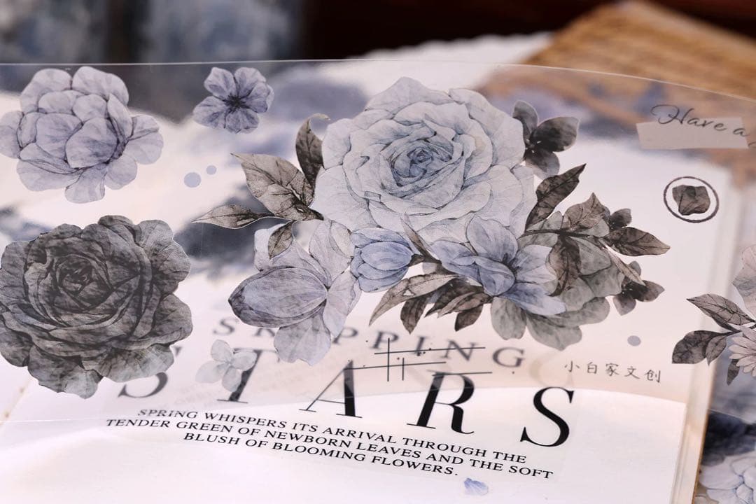 ⭐️SALE⭐️ 小白家文創《岚烟》海外マスキングテープ　マステ 【2505】