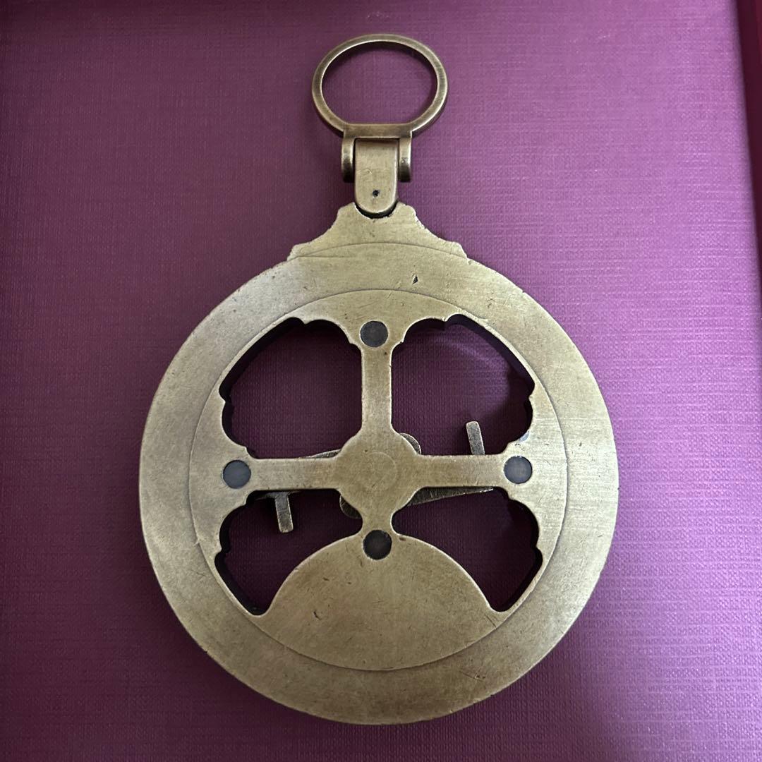 アストロラーベ・真鍮製六分儀・古代天文機器 【レア•美品】アストロ