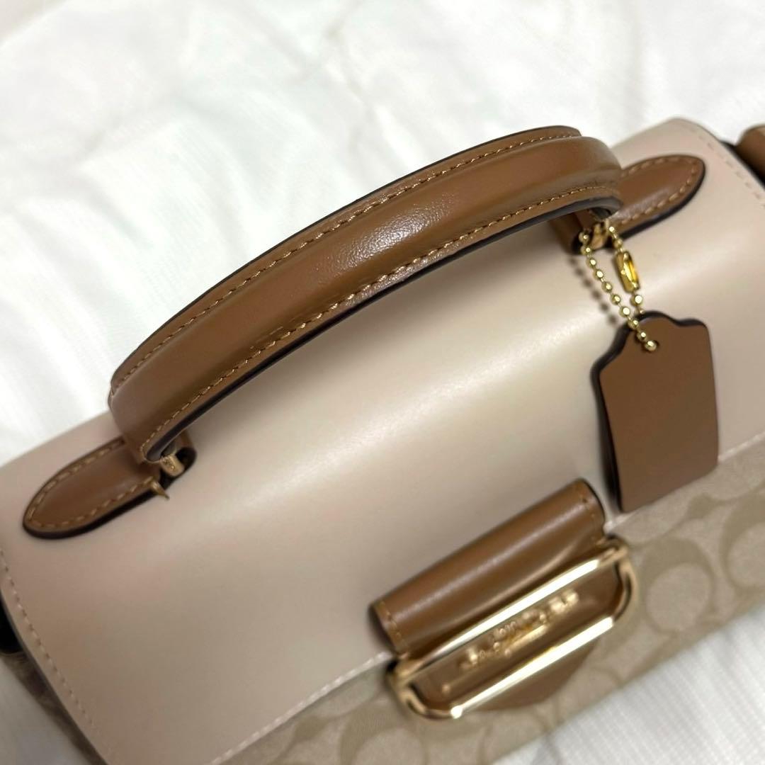 美品✨　COACH コーチ　モーガン　ショルダー　バッグ　シグネチャー