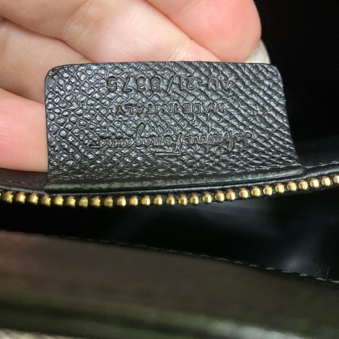 フェラガモ　2way レザー　バック