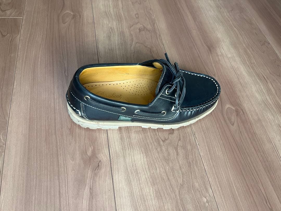 Paraboot TOMORROWLANDレザー デッキシューズ サイズ6.5