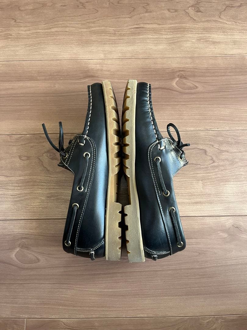 Paraboot TOMORROWLANDレザー デッキシューズ サイズ6.5