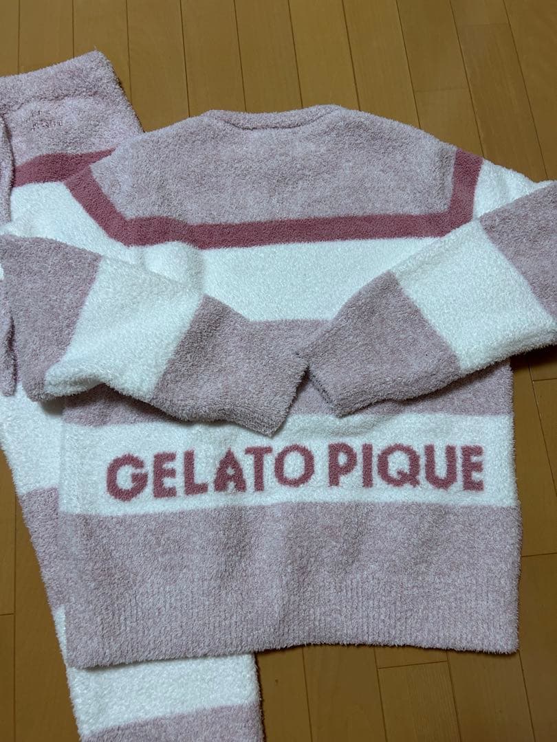 新品GELATO PIQUE ストライプ ルームウェア