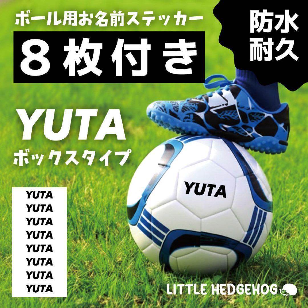 8枚付】 サッカー ボール 名前シール 名前ステッカー なまえ 持ち物