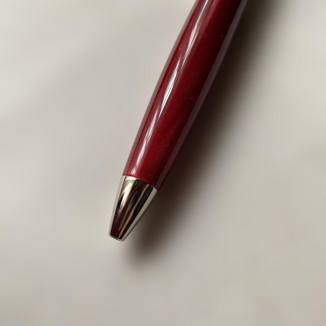 やまちゃんくん　ROMEO ボールペン 太軸イタリアンレッド　ケース付き