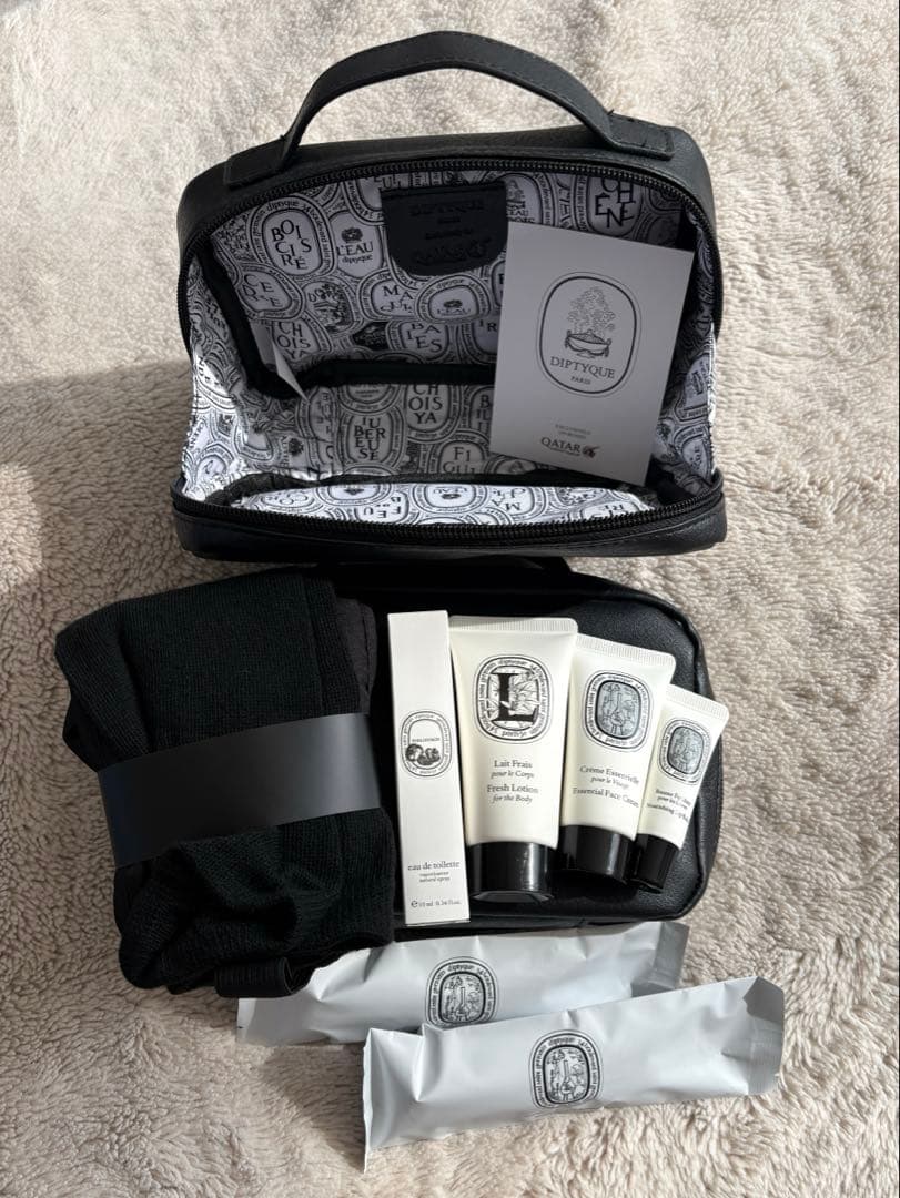 カタール航空×Diptyque アメニティセット - メルカリ