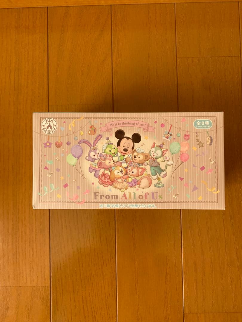 【未開封】ダッフィー ＆フレンズ　From All of U ピンバッジセット