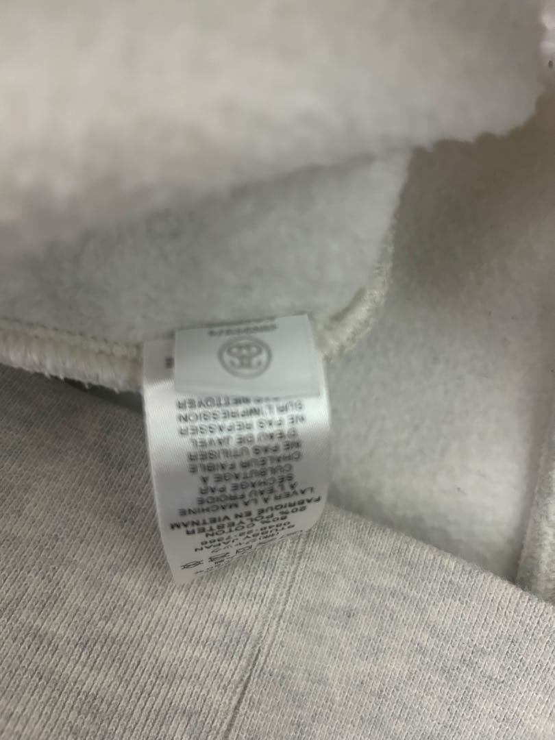 Stussy グレー フルジップ パーカー