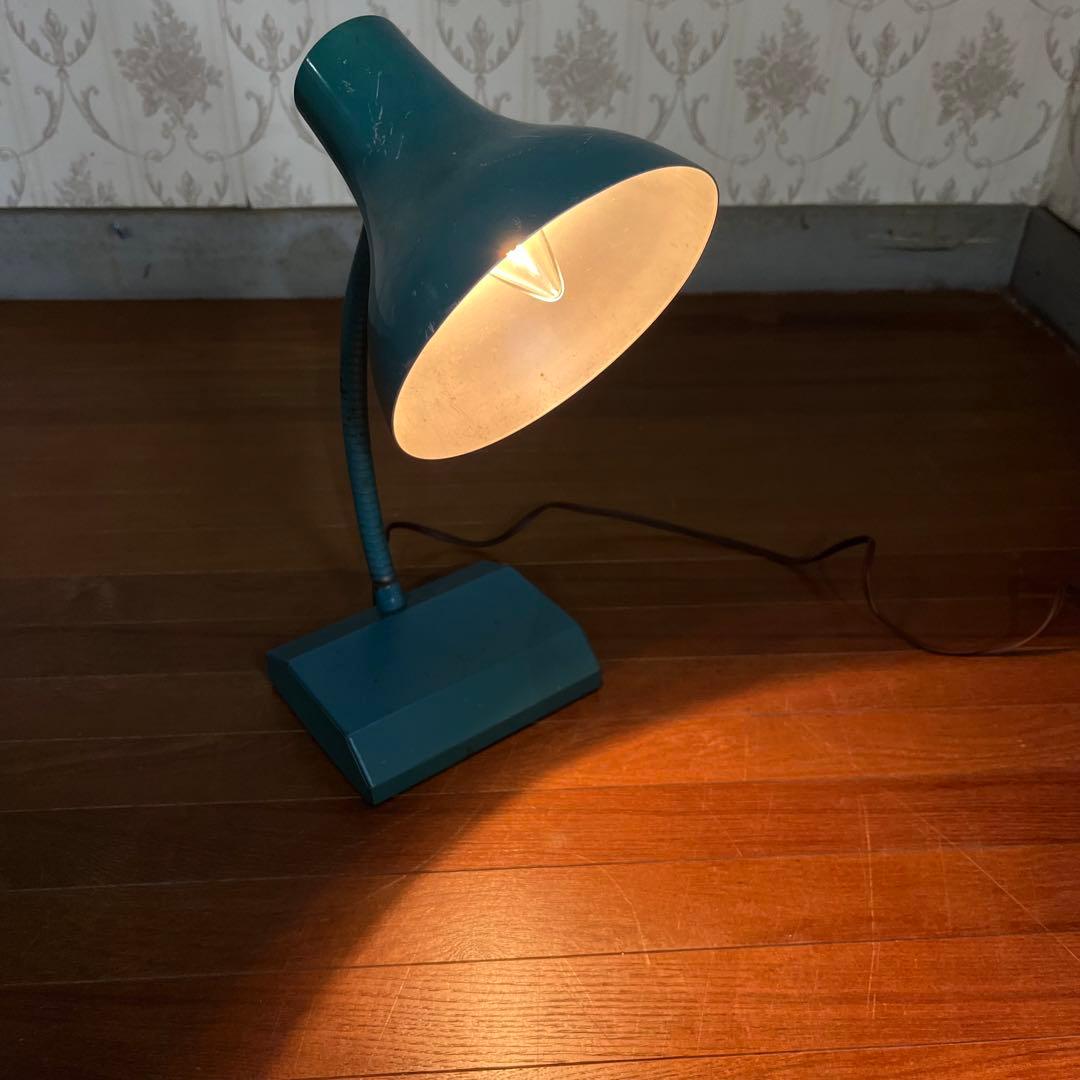 アンティーク】昭和レトロ アイアン デスクライト 卓上照明 電気