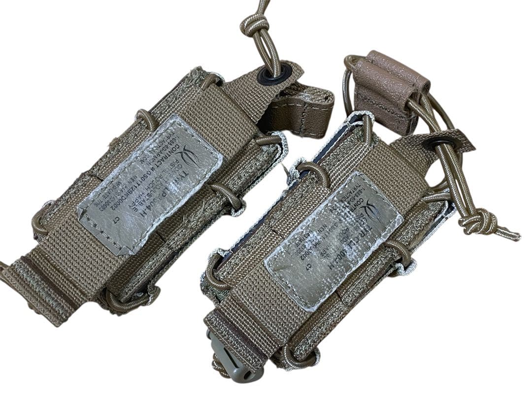 米軍実物 TYR Tactical ピストル マガジンポーチ 2個セット 米軍実物