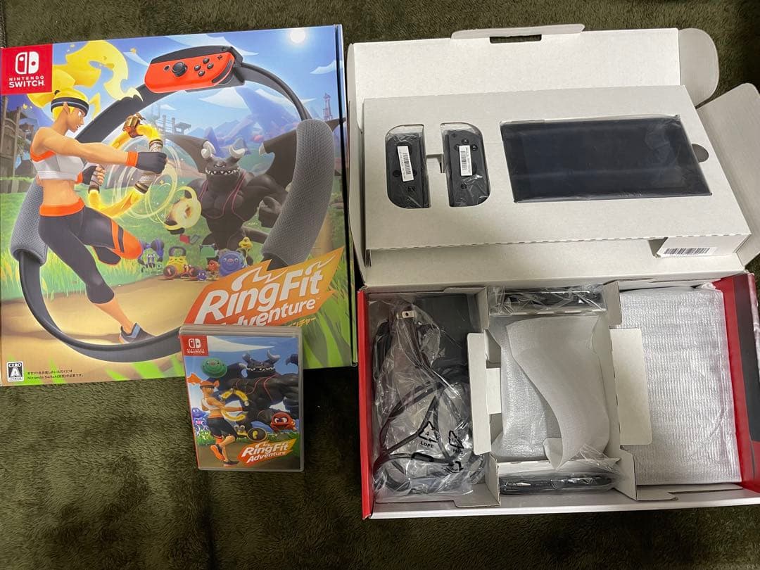 Nintendo Switch + リングフィットアドベンチャー + 専用ケース