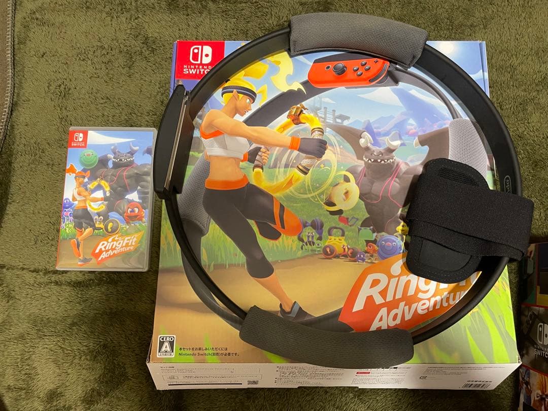 Nintendo Switch + リングフィットアドベンチャー + 専用ケース