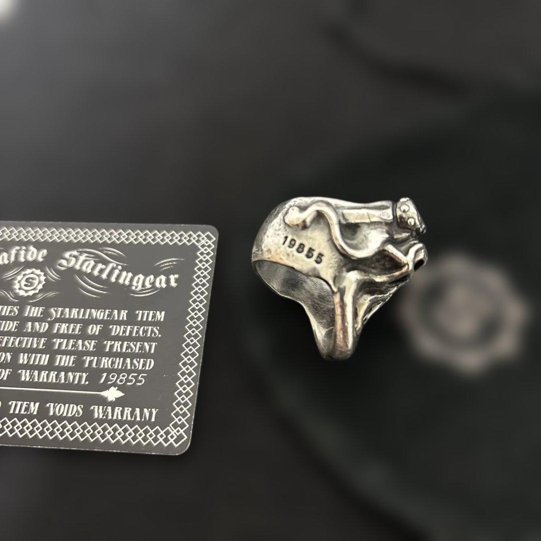 Starlingear ニューガナーフレイム、リックのサイン、カード一枚革袋付き