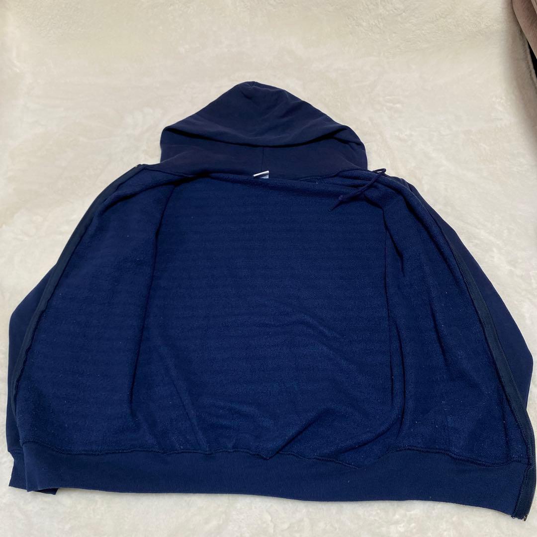 RUSSELL ATHLETIC ネイビー ジップパーカー USA製 90s