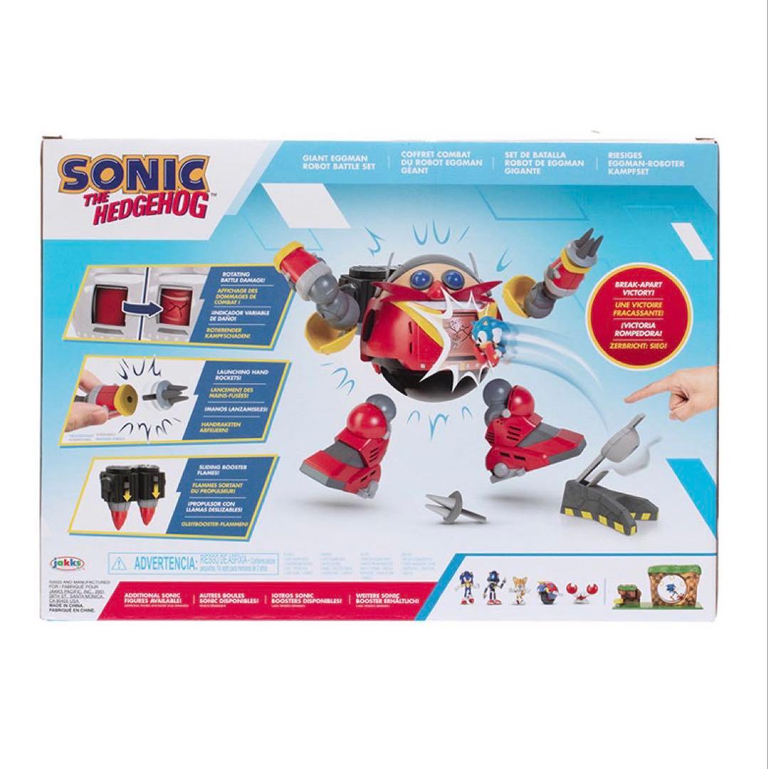 ソニック・ザ・ヘッジホッグ　2.5インチ・フィギュアデスエッグロボ バトルセット