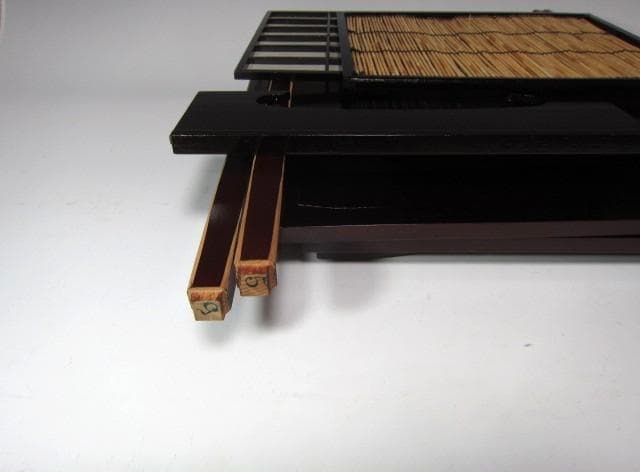 ☆ 駒沢利斎 吉野棚 裏千家 十四代 淡々斎の花押がございます☆y582